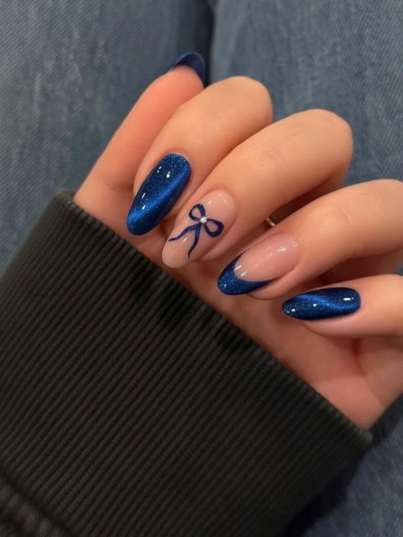 Sculpted gel nail extensions at The Nail Masters, Mohali